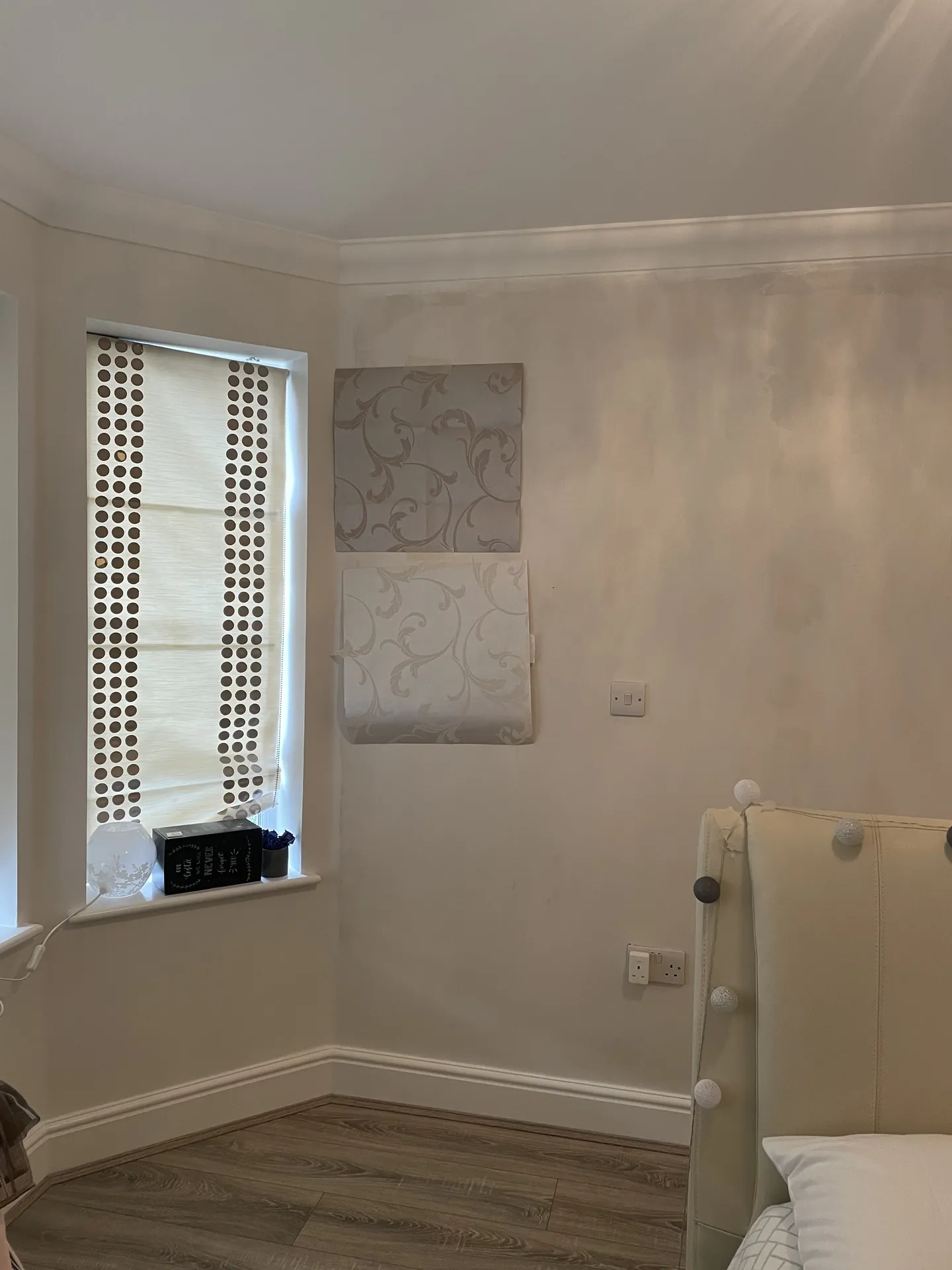 Palmers Green family home redecorated room by room with fresh paint and coordinated finishes finished room view