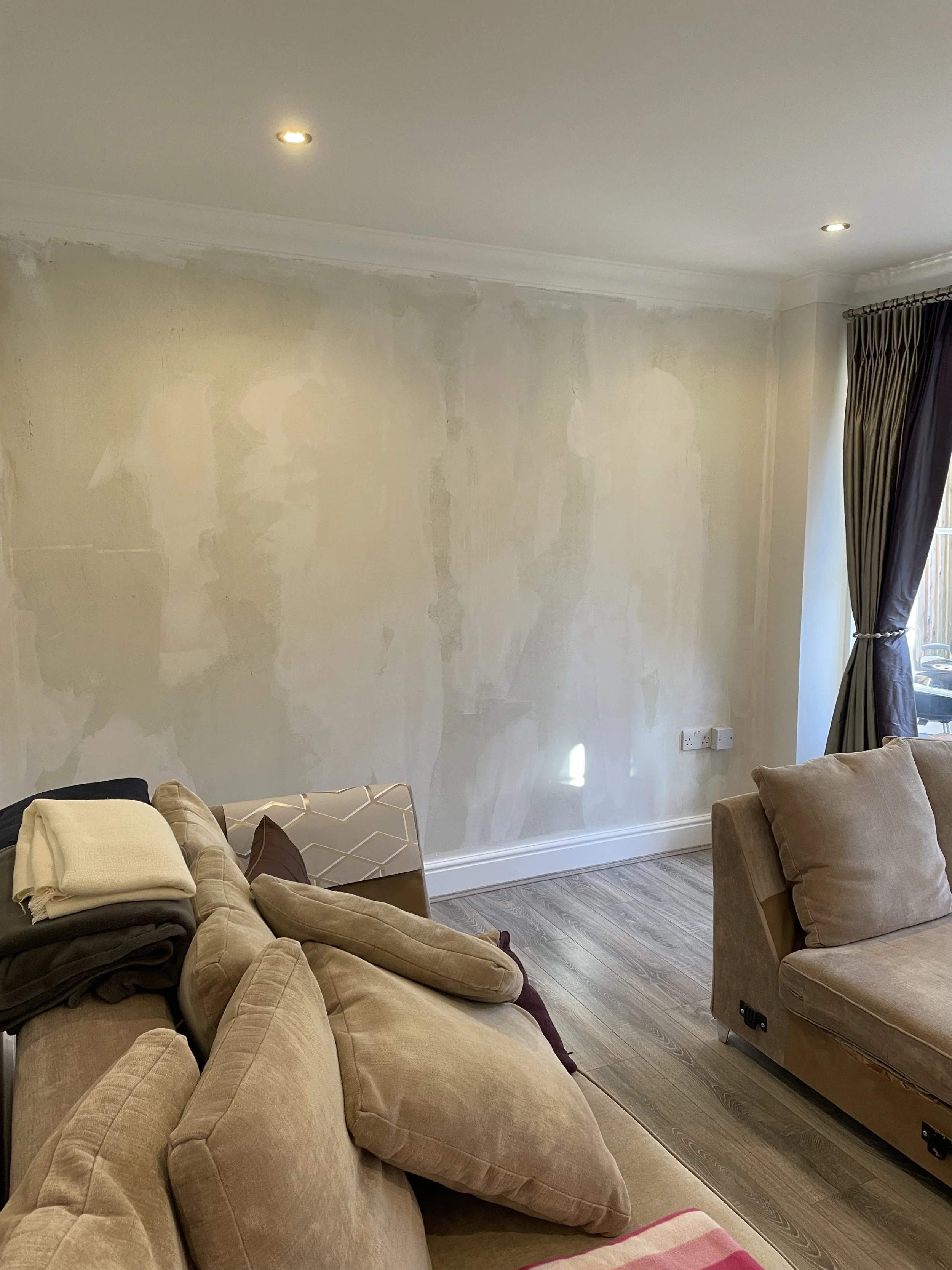 In-progress view for The Palmers Green House, whole home project in Palmers Green