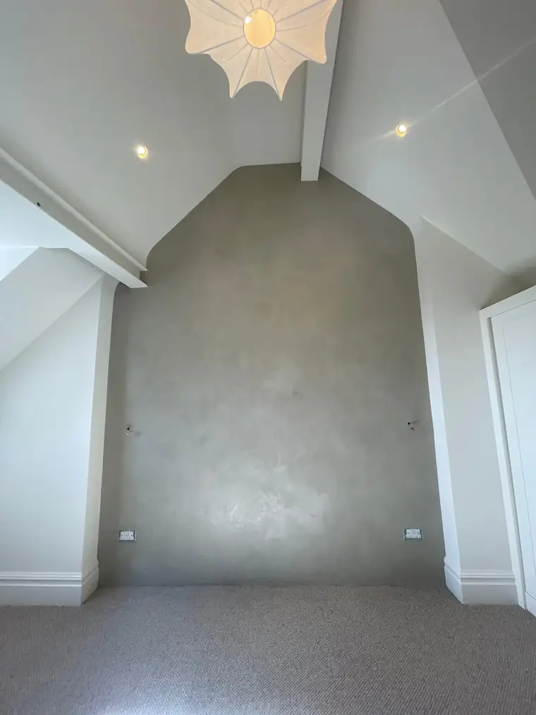 Marmorino plaster finish by Anna's Decorating